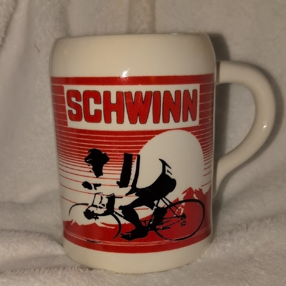 Schwinn Red and White Mug - Picture 5 of 5